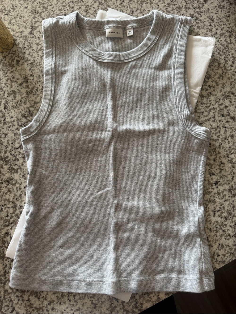 Babaton grey tank M